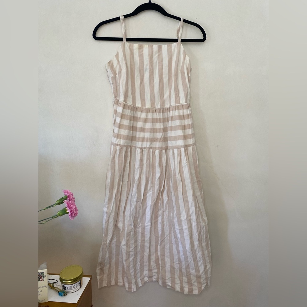 Stripped universal thread Midi dress